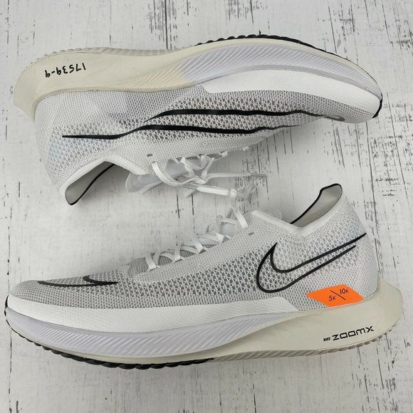 Nike Running Shoes Size 12 Mens ZoomX Streakfly 5K 10K White Lightweight Racing - Picture 6 of 12